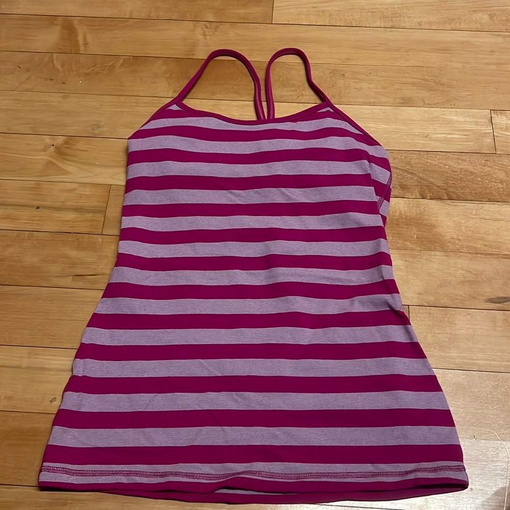 Lululemon power y tank, size 8, EUC
